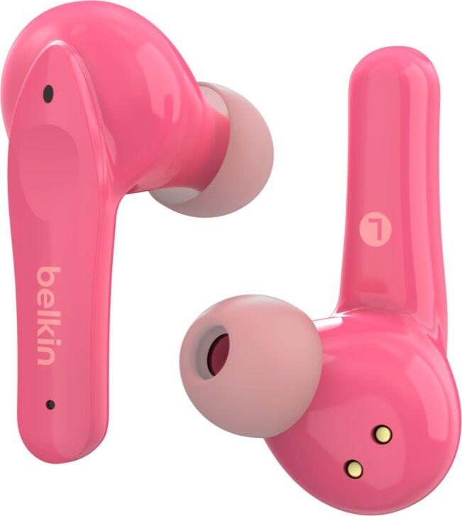 Belkin SoundForm Nano Kabelloser In-Ear-Kopfhörer für Kinder - Pink Belkin SoundForm Nano Kabelloser In-Ear-Kopfhörer für Kinder - Pink
